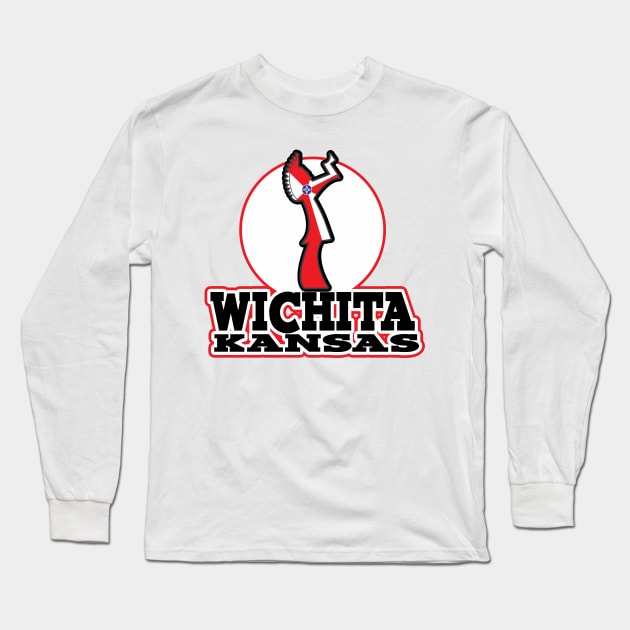 Wichita Long Sleeve T-Shirt by ZombeeMunkee